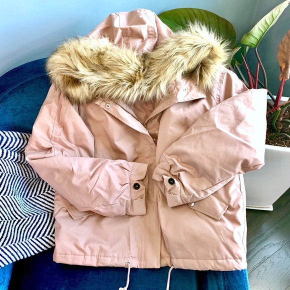🏷Montana Fur Parka Coat Blush - Picture 6 of 6